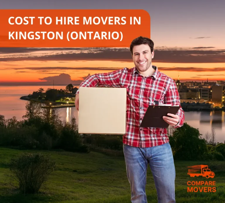 how much does it cost to hire movers in kingston ontario