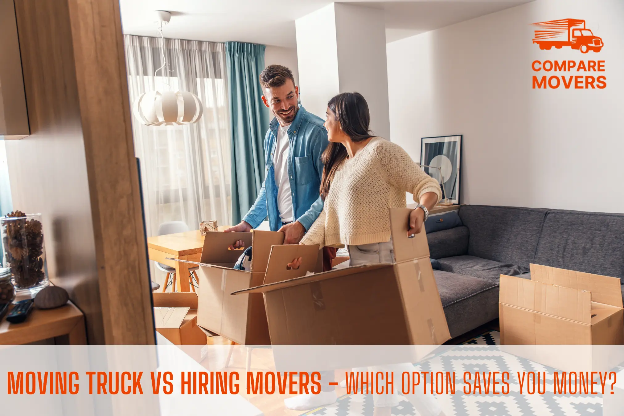 moving truck hiring movers which option saves you money