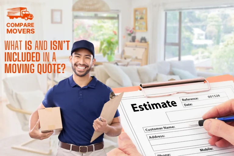 what is and isnt included in a moving quote